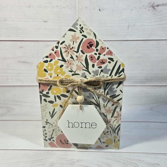 Floral House Decor Home‎ Accent Tabletop Decoration Tiered Tray Display - Picture 1 of 8